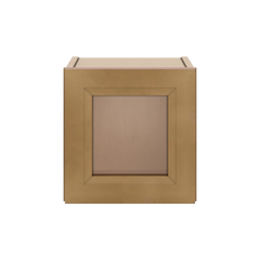 J&K Butterscotch B8 Wall Glass Cabinet - 12" W x 12" H (No Glass Insert)
