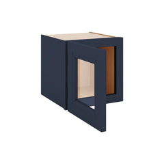 J&K Naval B7 Wall Glass Cabinet - 12" W x 12" H (No Glass Insert)