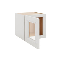 J&K Pure B5 Wall Glass Cabinet - 12" W x 12" H (No Glass Insert)