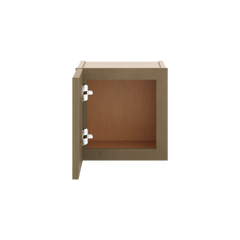 J&K Hazel H8 Wall Glass Cabinet - 12" W x 12" H (No Glass Insert)