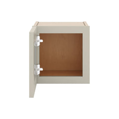J&K Pebble B6 Wall Glass Cabinet - 12" W x 12" H (No Glass Insert)