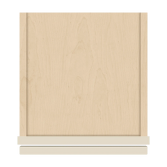 J&K Pearl Glazed H9 Wall Glass Cabinet - 12" W x 12" H (No Glass Insert)