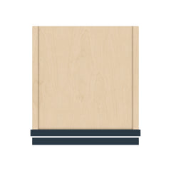 J&K Naval B7 Wall Glass Cabinet - 12" W x 12" H (No Glass Insert)