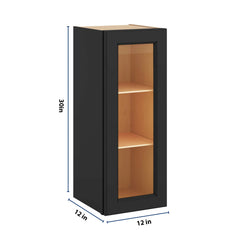 j-k-charcoal-e2-wall-glass-cabinet-12-w-x-30-h-no-glass-insert