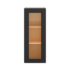 j-k-charcoal-e2-wall-glass-cabinet-12-w-x-30-h-no-glass-insert