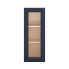 J&K Naval B7 Wall Glass Cabinet - 12" W x 30" H (No Glass Insert)
