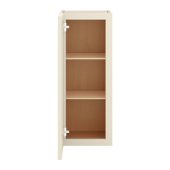 J&K Pearl Glazed H9 Wall Glass Cabinet - 12" W x 30" H (No Glass Insert)
