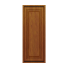 J&K Mocha Glazed K10 Dummy Insert Door Panel 12" W x 30" H