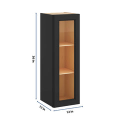 j-k-charcoal-e2-wall-glass-cabinet-12-w-x-36-h-no-glass-insert