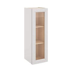 J&K Pure B5 Wall Glass Cabinet - 12" W x 36" H (No Glass Insert)