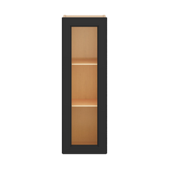 j-k-charcoal-e2-wall-glass-cabinet-12-w-x-36-h-no-glass-insert