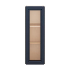 J&K Naval B7 Wall Glass Cabinet - 12" W x 36" H (No Glass Insert)