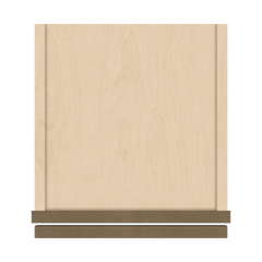 J&K Hazel H8 Wall Glass Cabinet - 12" W x 36" H (No Glass Insert)