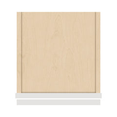 J&K Pure B5 Wall Glass Cabinet - 12" W x 36" H (No Glass Insert)