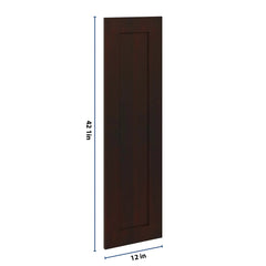 J&K Java Coffee S1 Dummy Insert Door Panel 12" W x 42" H