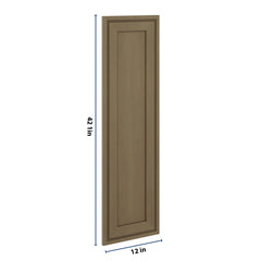 J&K Hazel H8 Dummy Insert Door Panel 12" W x 42" H