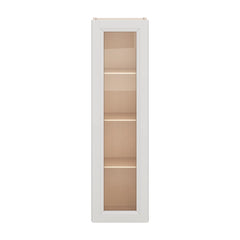 J&K Pure B5 Wall Glass Cabinet - 12" W x 42" H (No Glass Insert)