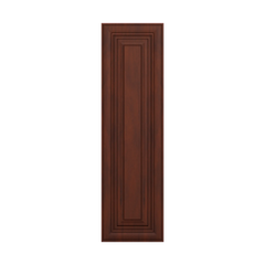 J&K Mahogany J5 Dummy Insert Door Panel 12" W x 42" H