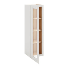 J&K Pure B5 Wall Glass Cabinet - 12" W x 42" H (No Glass Insert)