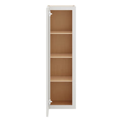 J&K Pure B5 Wall Glass Cabinet - 12" W x 42" H (No Glass Insert)