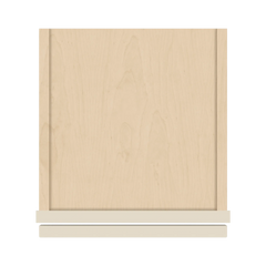 J&K Pearl Glazed H9 Wall Glass Cabinet - 12" W x 42" H (No Glass Insert)