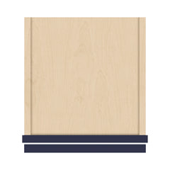 J&K Naval B7 Wall Glass Cabinet - 12" W x 42" H (No Glass Insert)