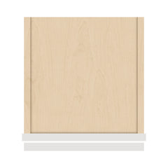 J&K Pure B5 Wall Glass Cabinet - 12" W x 42" H (No Glass Insert)
