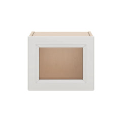 J&K Pure B5 Wall Glass Cabinet - 15" W x 12" H (No Glass Insert)