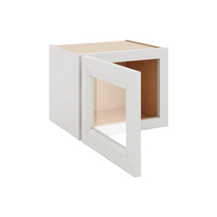 J&K Pure B5 Wall Glass Cabinet - 15" W x 12" H (No Glass Insert)