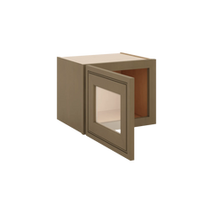 J&K Hazel H8 Wall Glass Cabinet - 15" W x 12" H (No Glass Insert)