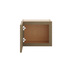 J&K Hazel H8 Wall Glass Cabinet - 15" W x 12" H (No Glass Insert)