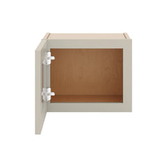 J&K Pebble B6 Wall Glass Cabinet - 15" W x 12" H (No Glass Insert)