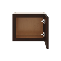 J&K Java Coffee S1 Wall Glass Cabinet - 15" W x 12" H (No Glass Insert)