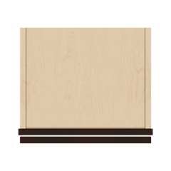 J&K Java Coffee S1 Wall Glass Cabinet - 15" W x 12" H (No Glass Insert)