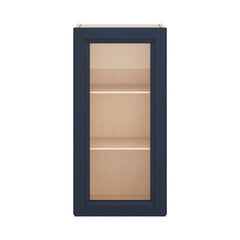 J&K Naval B7 Wall Glass Cabinet - 15" W x 30" H (No Glass Insert)
