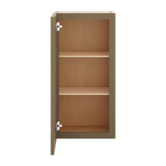 J&K Hazel H8 Wall Glass Cabinet - 15" W x 30" H (No Glass Insert)