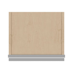 J&K Castle Grey S5 Wall Glass Cabinet - 15" W x 30" H (No Glass Insert)