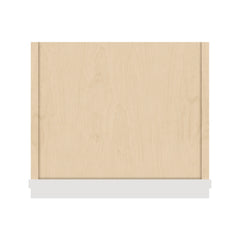 J&K Pure B5 Wall Glass Cabinet - 15" W x 30" H (No Glass Insert)