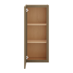 J&K Hazel H8 Wall Glass Cabinet - 15" W x 36" H (No Glass Insert)