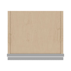 J&K Castle Grey S5 Wall Glass Cabinet - 15" W x 36" H (No Glass Insert)