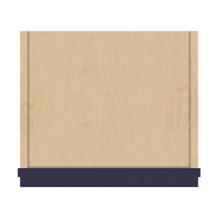 J&K Naval B7 Wall Glass Cabinet - 15" W x 36" H (No Glass Insert)