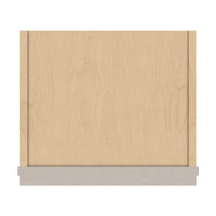 J&K Pebble B6 Wall Glass Cabinet - 15" W x 36" H (No Glass Insert)