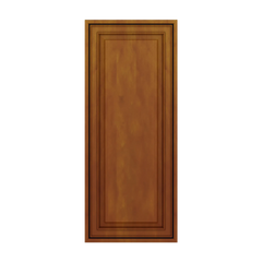 J&K Mocha Glazed K10 Dummy Insert Door Panel 15" W x 36" H