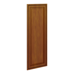 J&K Mocha Glazed K10 Dummy Insert Door Panel 15" W x 42" H