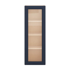 J&K Naval B7 Wall Glass Cabinet - 15" W x 42" H (No Glass Insert)