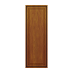 J&K Mocha Glazed K10 Dummy Insert Door Panel 15" W x 42" H