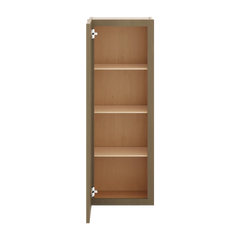 J&K Hazel H8 Wall Glass Cabinet - 15" W x 42" H (No Glass Insert)