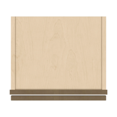 J&K Hazel H8 Wall Glass Cabinet - 15" W x 42" H (No Glass Insert)