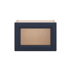 J&K Naval B7 Wall Glass Cabinet - 18" W x 12" H (No Glass Insert)