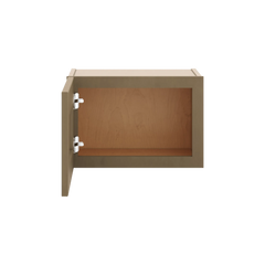 J&K Hazel H8 Wall Glass Cabinet - 18" W x 12" H (No Glass Insert)